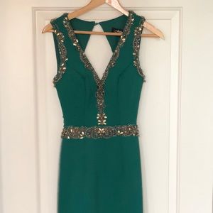 Long dress/ used 1 time for a fashion show.